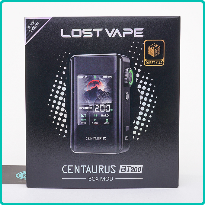 Packaging de la Box Centaurus BT200 Lost Vape